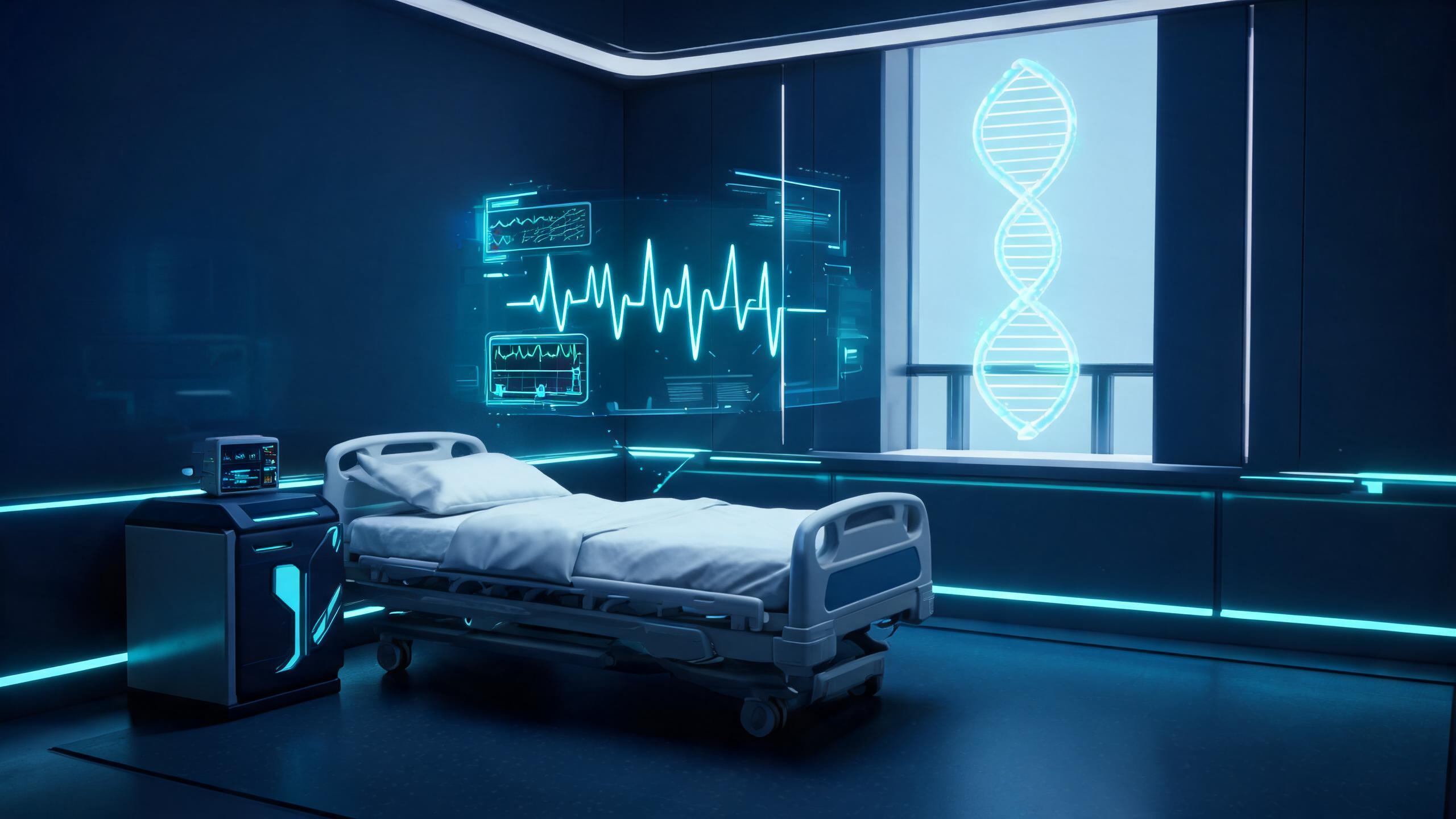 Hospital patient room
